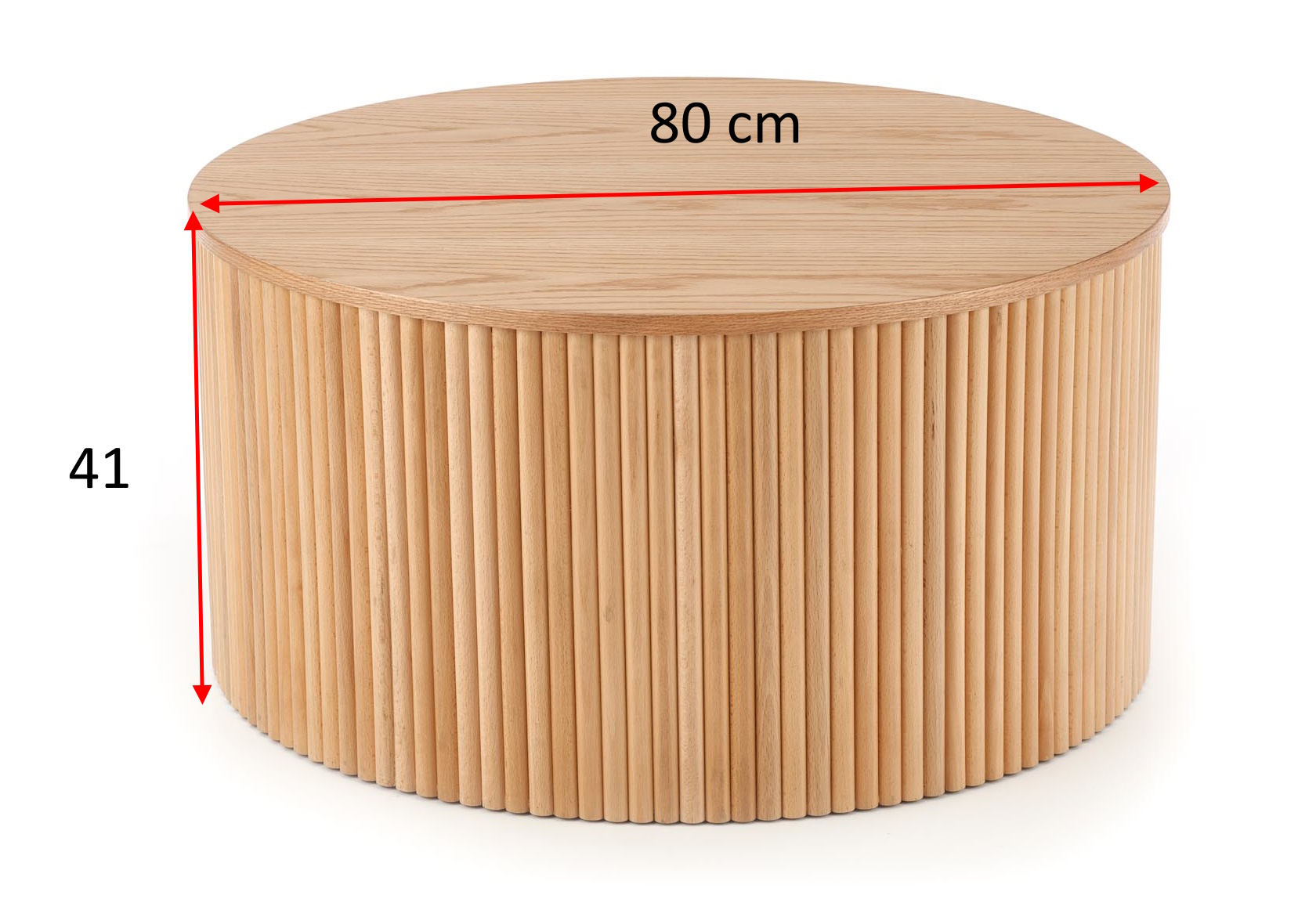 okrągły stolik kawowy 80 cm Elegant